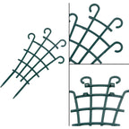 Uwioff Trellis For Potted Plants, Stackable Small Indoor Plant Trellis For Climbing Plants Outdoor For Vine Ivy Hoya Houseplants Flower Plant Support, 4 Pack