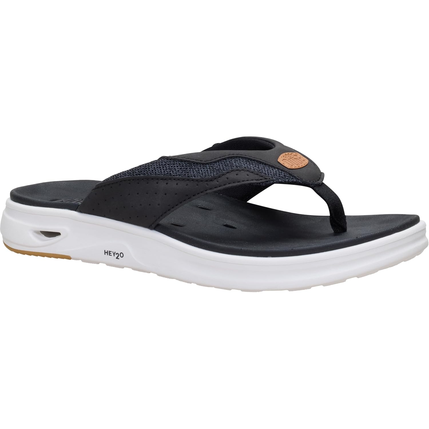 Heydude Men'S Hey2O Flip Flop Mesh Sandal | Water Friendly Flip Flops With Drainage Outsole And Quick Dry Upper