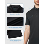 Golf Shirts For Men Regular And Big And Tall Size Golf Polos Dry Fit Mens Polo Shirts Short Sleeve