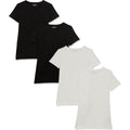 Amazon Essentials Women'S Regular-Fit Short-Sleeve Crewneck T-Shirt, Multipacks