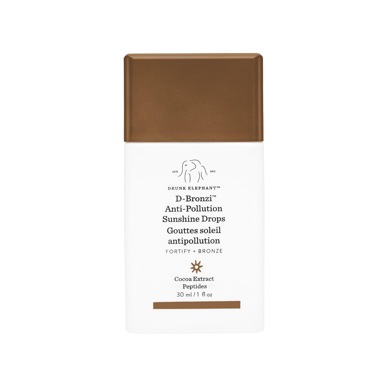 Drunk Elephant D-Bronzi Sunshine Drops - Bronzing Color Serum Drops - Clean Clinical Skincare - Cruelty-Free - Dermatologist-Tested - Free Of Essential Oils, Silicones, And Fragrance