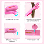 Hair Cutting Kit For Diy Hair Cutting At Home, Hair Scissors, Split Ends Trimmer, Bangs Clips, Professional Hair Cutting Tools For Women, Kids