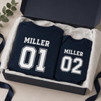 Personalized Our First Father'S Day Shirt Gift For Dad & Baby, Custom Dad Shirts & Baby Onesie For Fathers Day