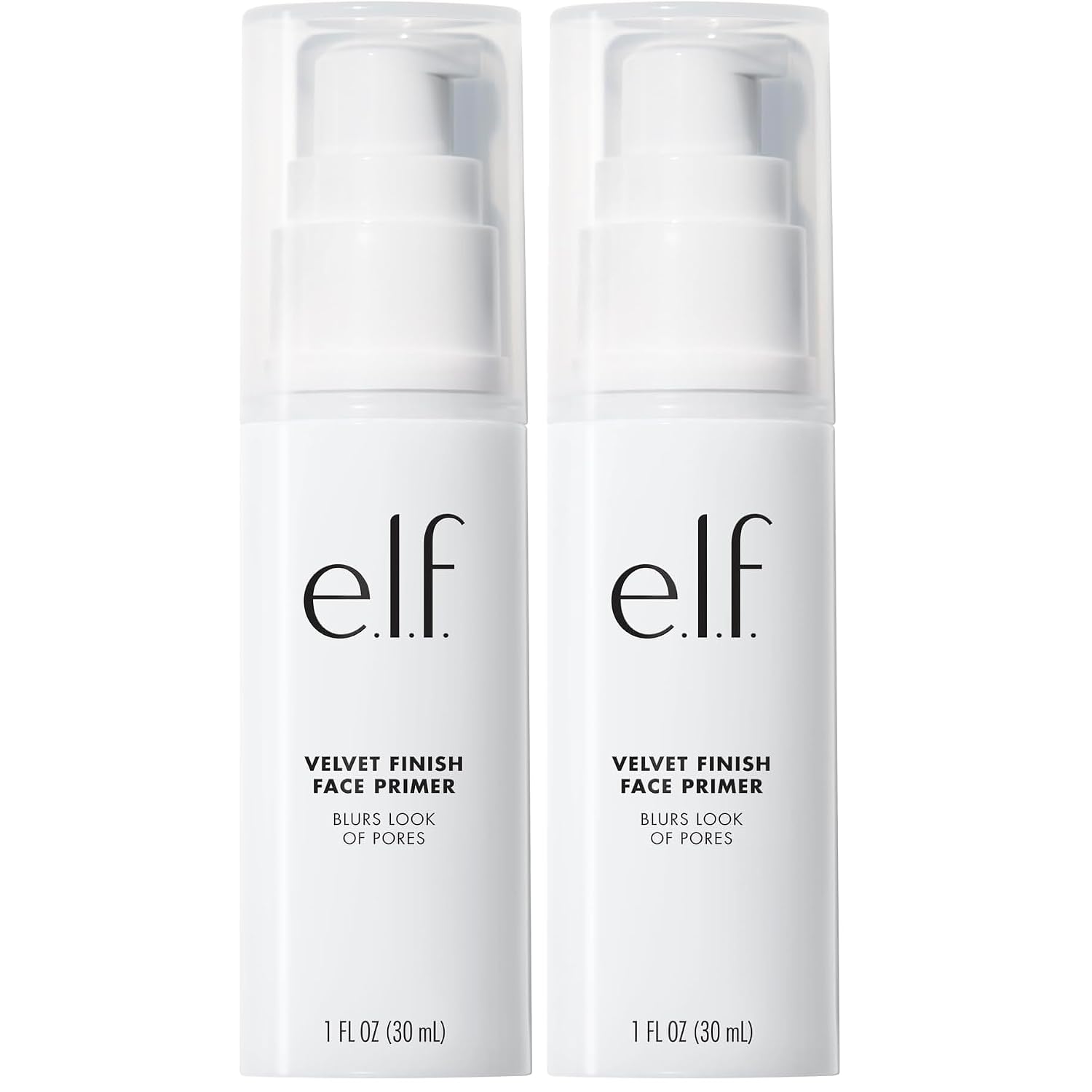 E.L.F. Mineral Infused Face Primer, Primer For A Smooth Foundation Base, Fills In Fine Lines & Refines Complexion, Vegan & Cruelty-Free, Large (Pack Of 2)