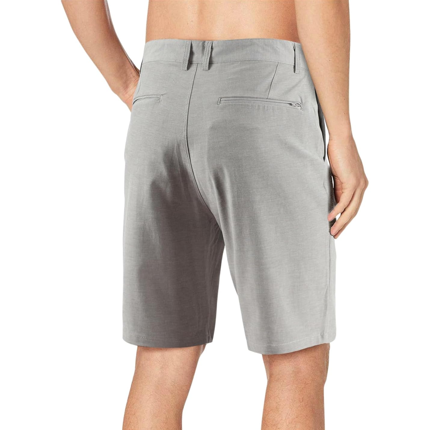 Men'S Hybrid Golf Dress Shorts Lightweight Quick Dry Casual With Flat Front 9-Inch Inseam And 4 Pockets