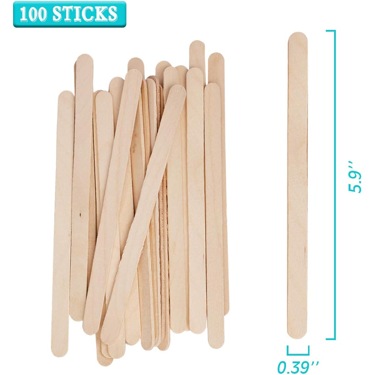 Xuxu 100Pcs 8Oz Graduated Clear Plastic Measuring Cups With 100Pcs Wooden Stirring Sticks For Mixing Paint, Pigments, Epoxy Resins, Resins