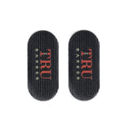 Tru Barber Hair Grippers ® 3 Colors Bundle Pack 6 Pcs For Men And Women - Salon And Barber, Hair Clips For Styling, Hair Holder Grips (Black/Red/Black)
