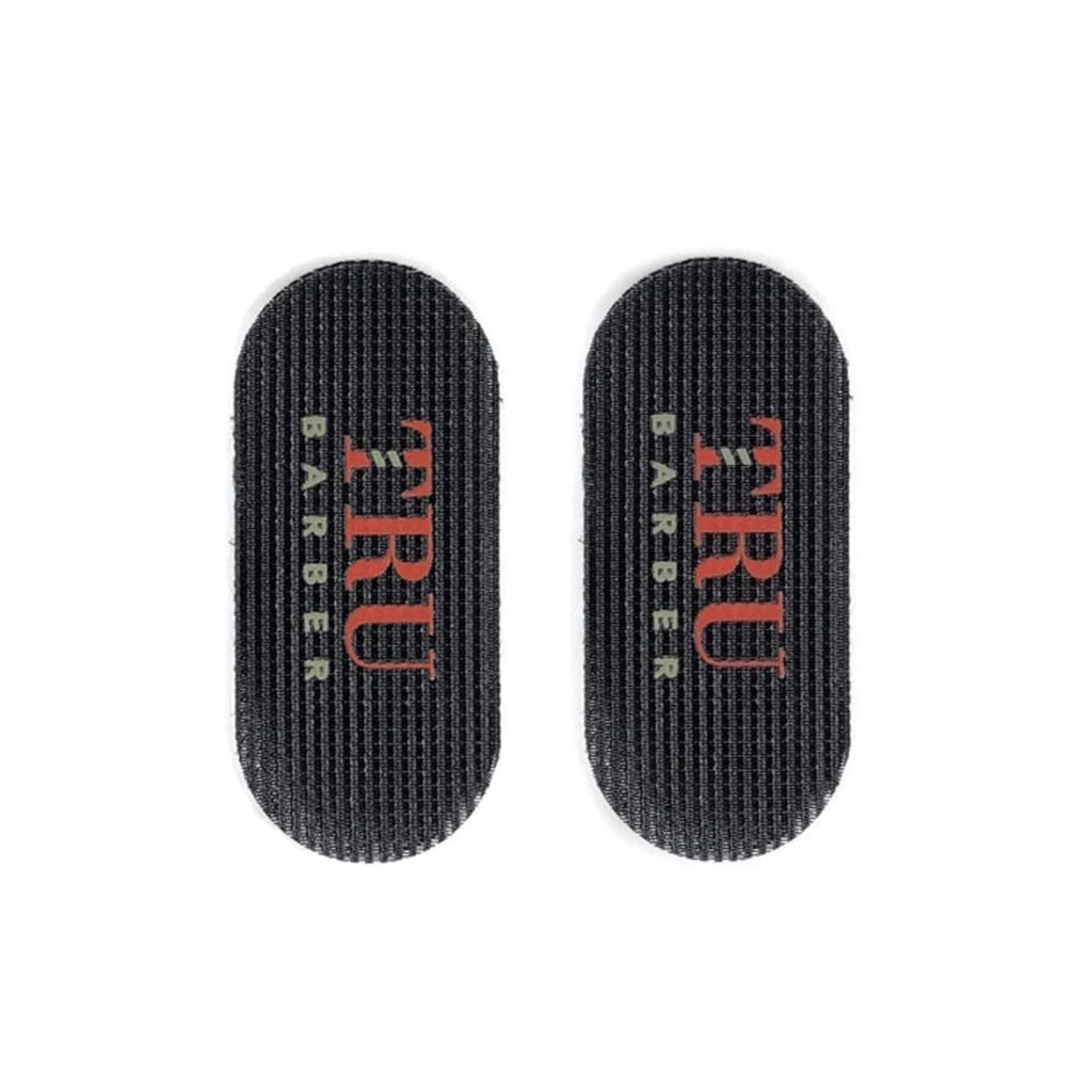 Tru Barber Hair Grippers ® 3 Colors Bundle Pack 6 Pcs For Men And Women - Salon And Barber, Hair Clips For Styling, Hair Holder Grips (Black/Red/Black)