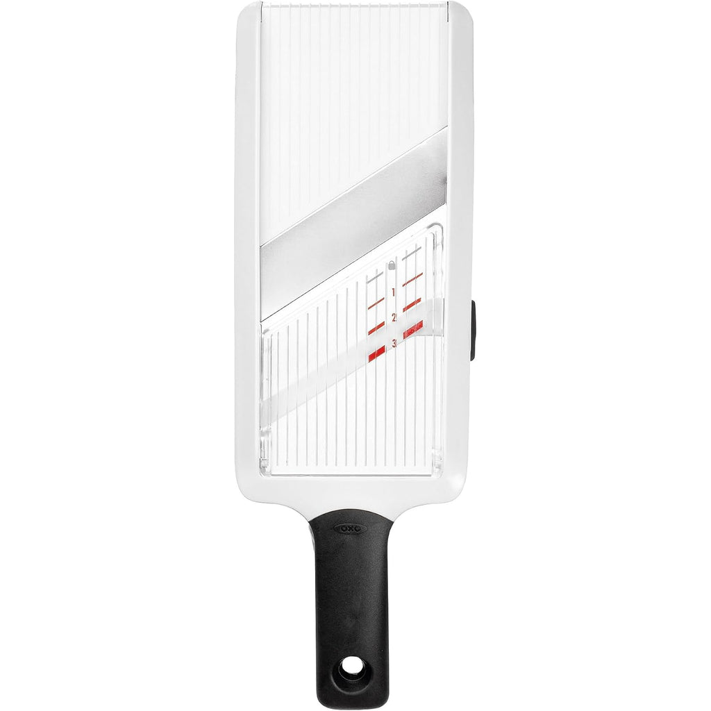 Oxo Good Grips Handheld Mandoline Slicer For Kitchen, Adjustable Vegetable Slicer