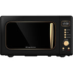 Frigidaire Emw788Retro 0.7 Cu. Ft. Retro Microwave, Black-Gold