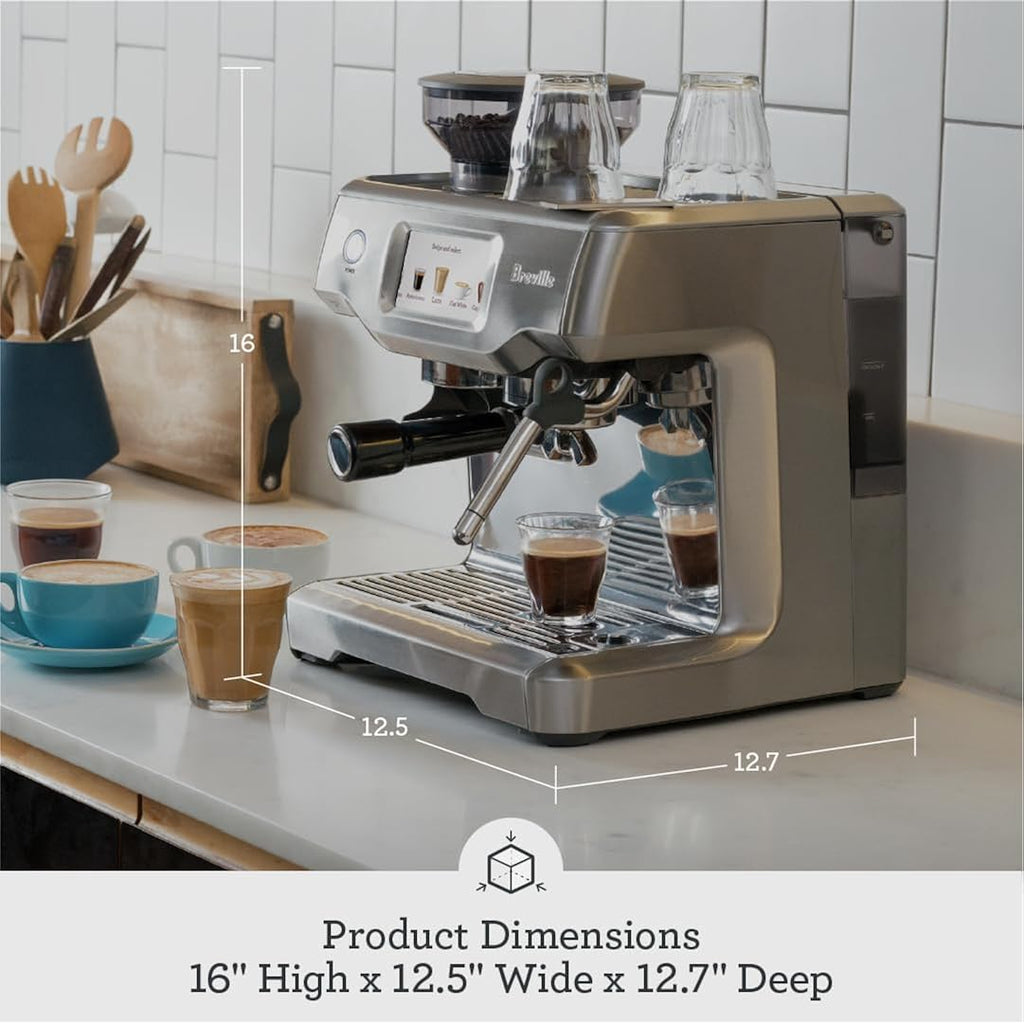 Breville Barista Touch Espresso Machine Bes880Bss, Brushed Stainless Steel