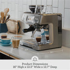 Breville Barista Touch Espresso Machine Bes880Bss, Brushed Stainless Steel
