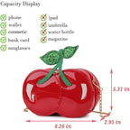 Fun Shape Purse For Women Novelty Handbags Unique Chain Crossbody Bag For Teens With Adjustable Shoulder Strap