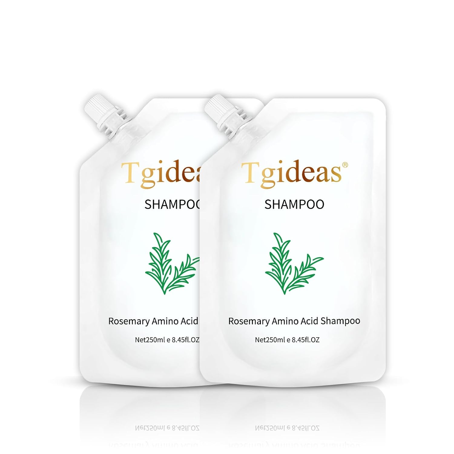 Rosemary Amino Acid Shampoo, Hair Growth Shampoo For Thinning Hair Women And Men Hair Loss, Zinc Pca Thicken & Strengthen Scalp With Hydrolyzed Silk 8.45 Fl.Oz - 2 Packs