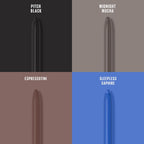 Maybelline Tattoo Studio Automatic Gel Pencil Waterproof Eyeliner, Blendable, Smudge Resistant, Matte Eyeliner For Up To 36Hr Wear, Pitch Black (Smokey Black), Packaging May Vary
