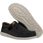 Heydude Men'S Wally Washed Canvas, Men’S Shoes, Slip-On Loafers, Comfortable & Light-Weight