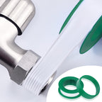 Triumpeek Brass Garden Hose Splitter, 3/4 Inch 2-Way Y Brass Hose Connector With O-Ring Washers & Tape