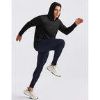 Pinspark Lightweight Hoodies For Men Long Sleeve Pullover Hoodie Golf Gym Workout Athletic Hooded Sweatshirt