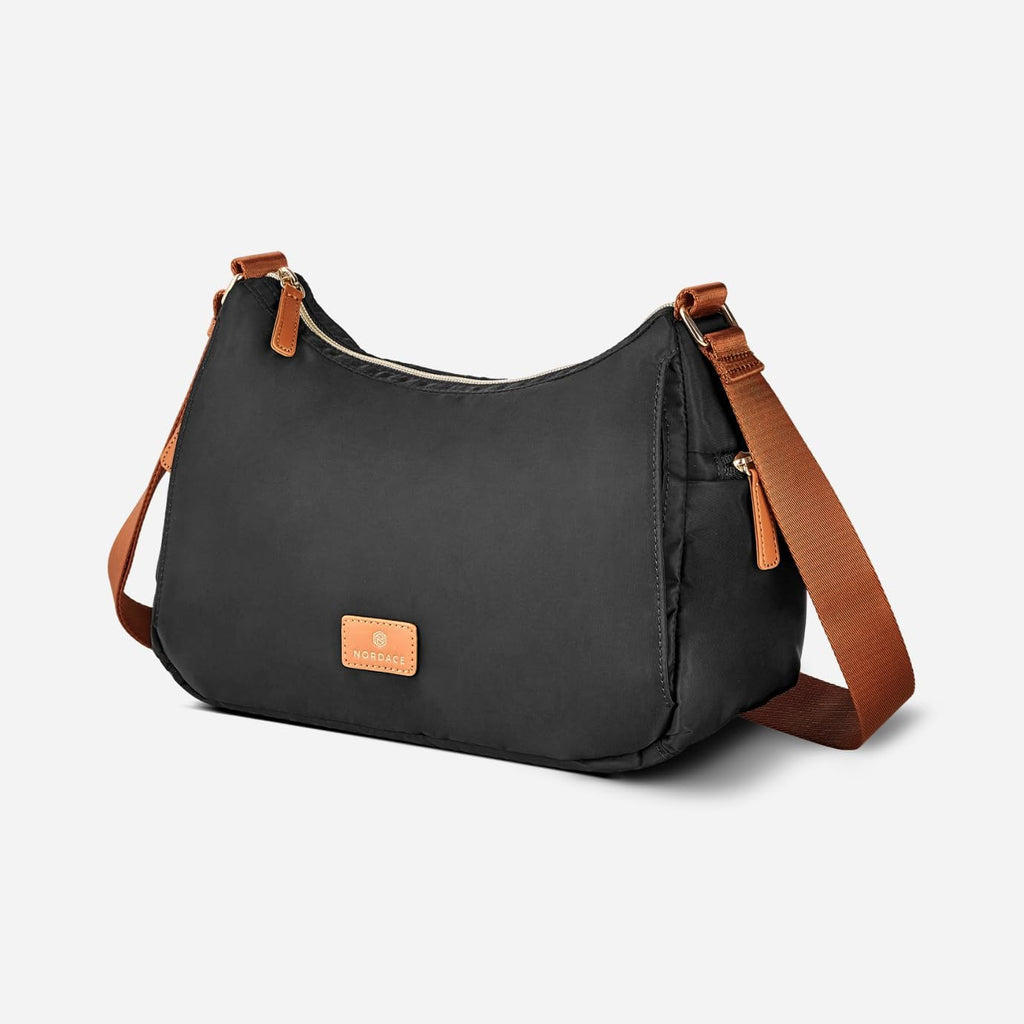 Nordace Siena Hobo Crossbody Bag - Secure RFID Blocking Pocket and Hidden Compartments for Travel Shoulder Bag