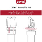 Levi'S Men'S Reversible Casual Jeans Belt