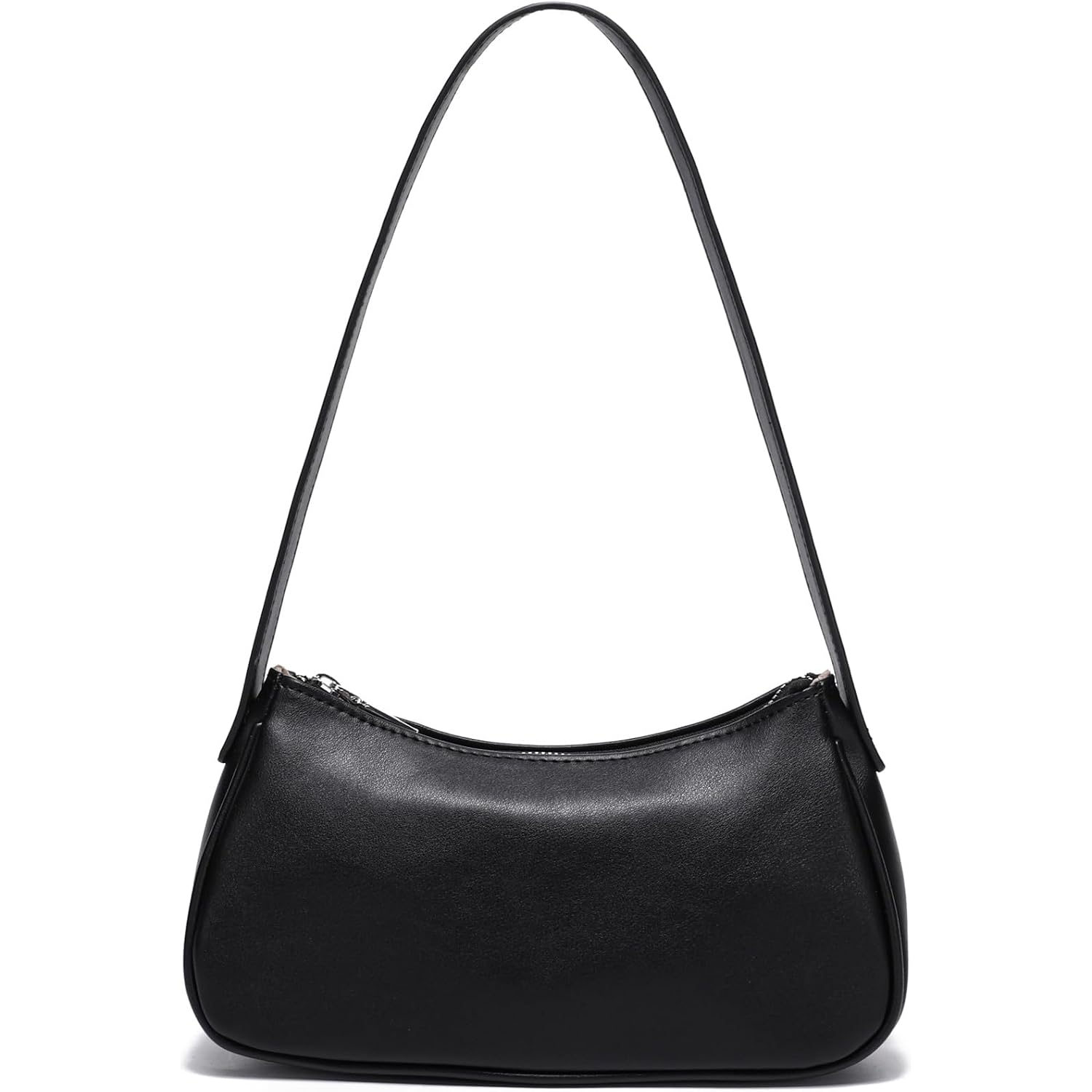 Small Shoulder Bag For Women Cute Mini Purse Trendy Vegan Leather Y2K Crescent Handbag