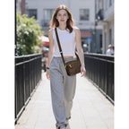 Mexs Everywhere Crossbody Bag 2L Metal Hardware, Casual Crossbody Bags For Women Travel Purse Shoulder Handbags Wallet