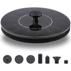Solar Fountain Pump 1.5W Upgraded Submersible Solar Water Fountain Panel Kit For Bird Bath,Small Pond,Garden And Lawn Solar Water Pump Built-In Filter