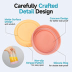 [16 Piece]8 Wide Mouth + 8 Regular Mouth Mason Jar Lids, Multi Color Plastic Lids for Mason Jars with Silicone Rings, Thickened Leak-Proof Canning Lids Regular Wide Mouth