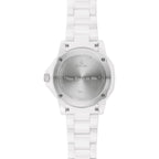 Bulova Ladies' Marc Anthony Marine Star White Ceramic And Stainless Steel 3-Hand Quartz Watch Style: 98P222