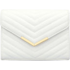 Kkxiu Women Formal Vegan Leather Evening Envelope Clutch Purses And Handbags For Party Wedding Prom Bridal