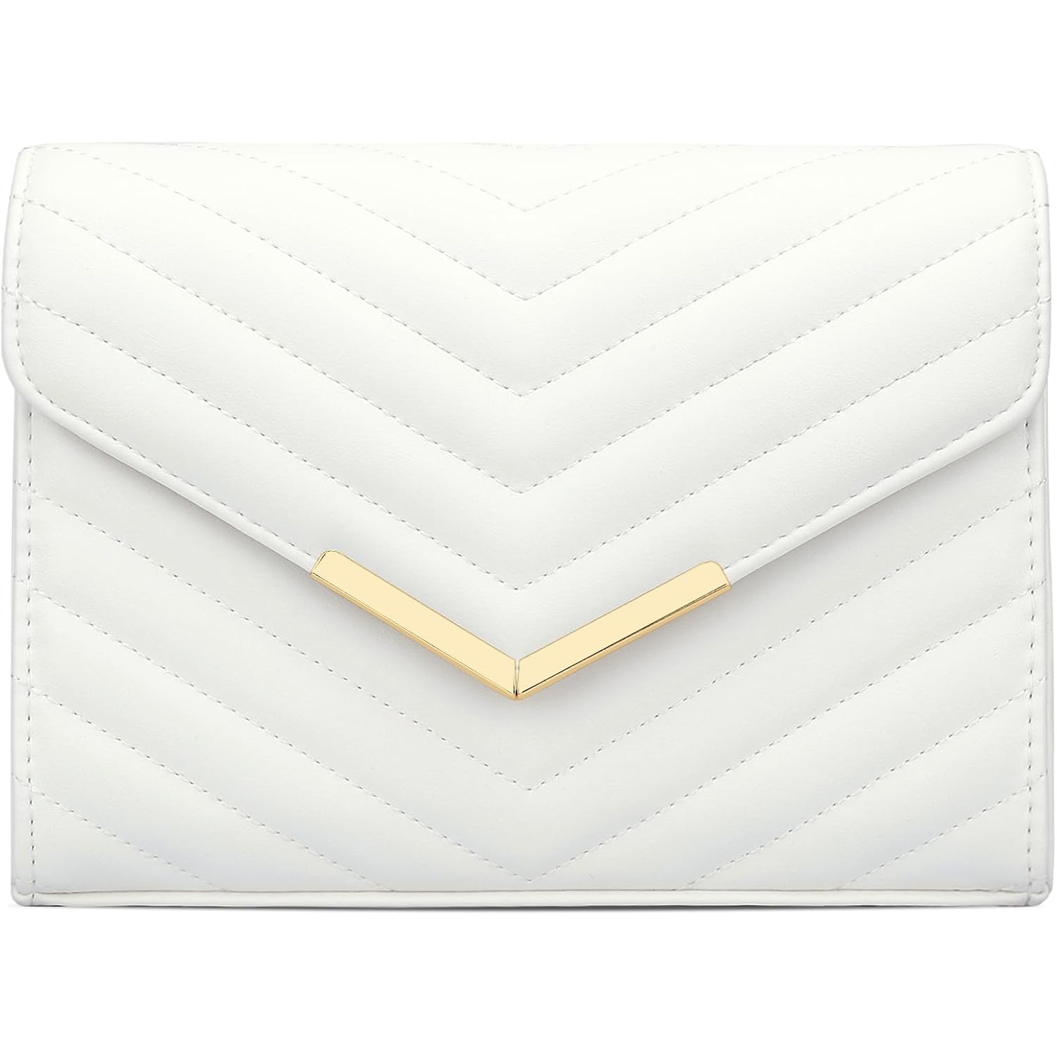 Kkxiu Women Formal Vegan Leather Evening Envelope Clutch Purses And Handbags For Party Wedding Prom Bridal