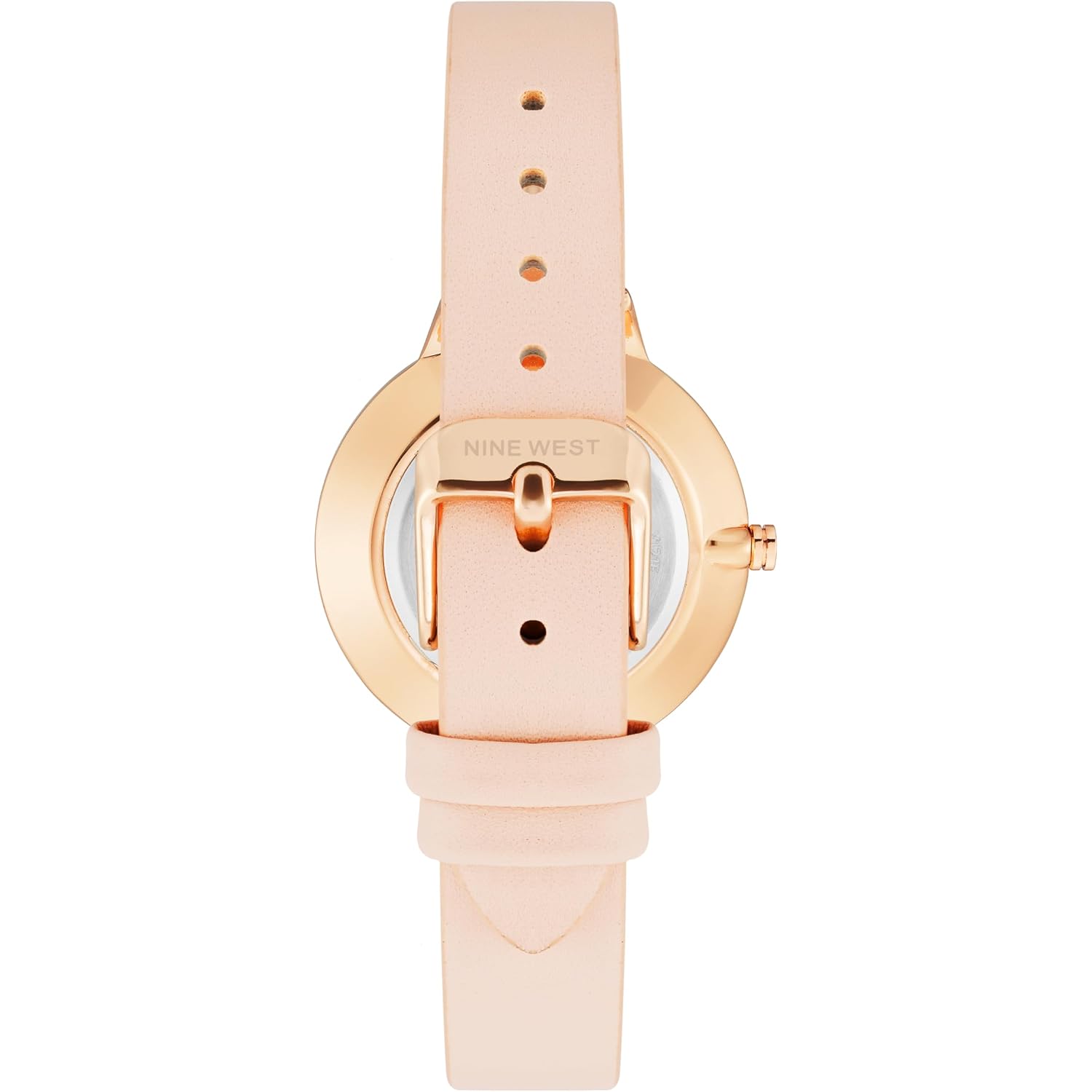 Nine West Women'S Floral Dial Smooth Strap Watch