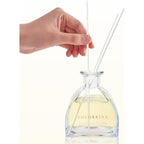 Reed Diffuser - 8.5 Oz Clean Linen Reed Diffuser With 8 Sticks For Home Bathroom Shelf Decor (Simple Luxe Collection)