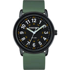 Pindows Women Analog Quartz Wrist Watch With Silicone Strap For Young Women Students Easy Read Waterproof Unisex Luminous Dial