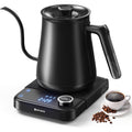 Gooseneck Electric Kettle Hiyakoi With ±1℉ Temperature Control, Pour Over Kettle For Coffee & Tea, 1200W Rapid Heating, Stainless Steel Water Boiler With 12H Keep Warm & Built-In Timer, 0.8L/27Oz