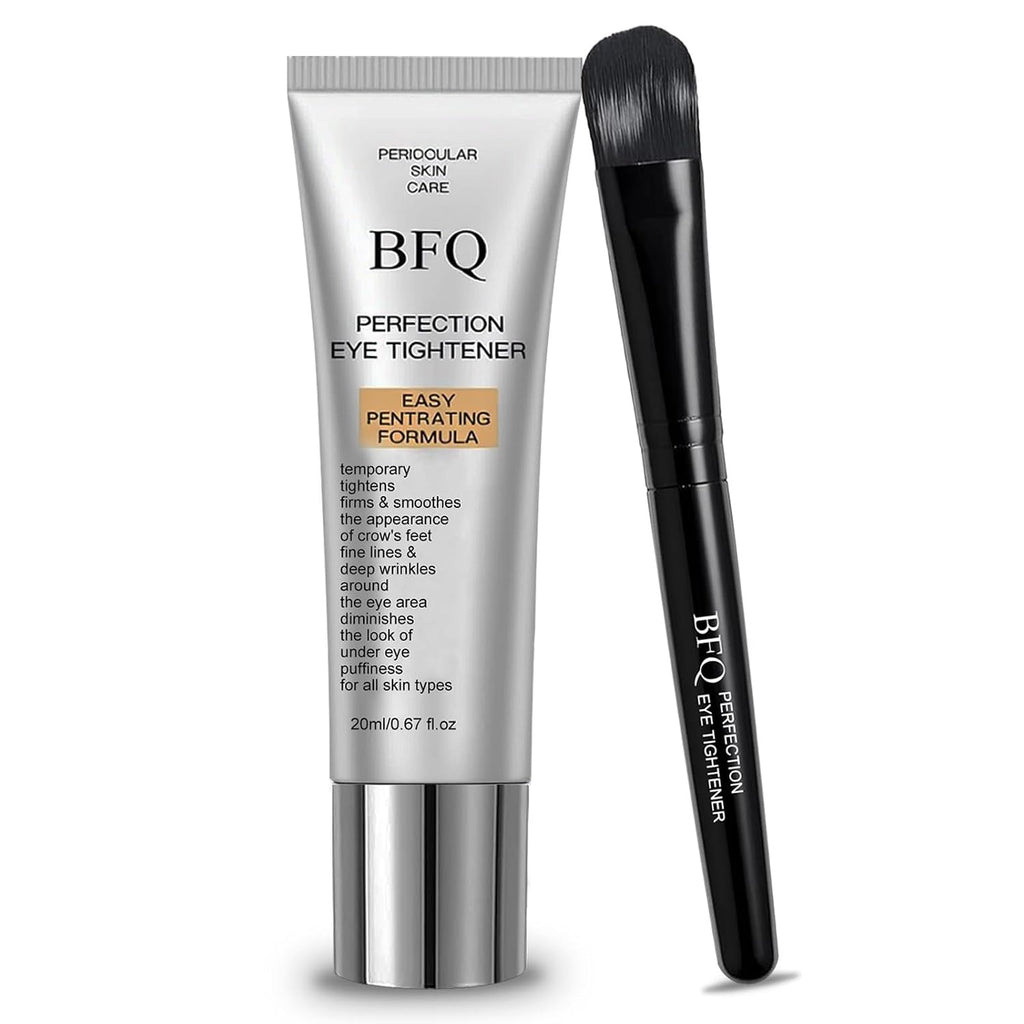Instant Eye Tightening Cream - Targets Fine Lines & Wrinkles, With Applicator Brush, Firming Formula For Mature Skin (0.72 Fl Oz (Pack Of 1))