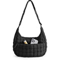 BAGSMART Quilted Crossbody Bag for Women, Lightweight Puffer Purse for Travel, Daily Use & Work