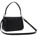 Kate Spade New York Womens Hudson Pebbled Leather Flap Shoulder Bag