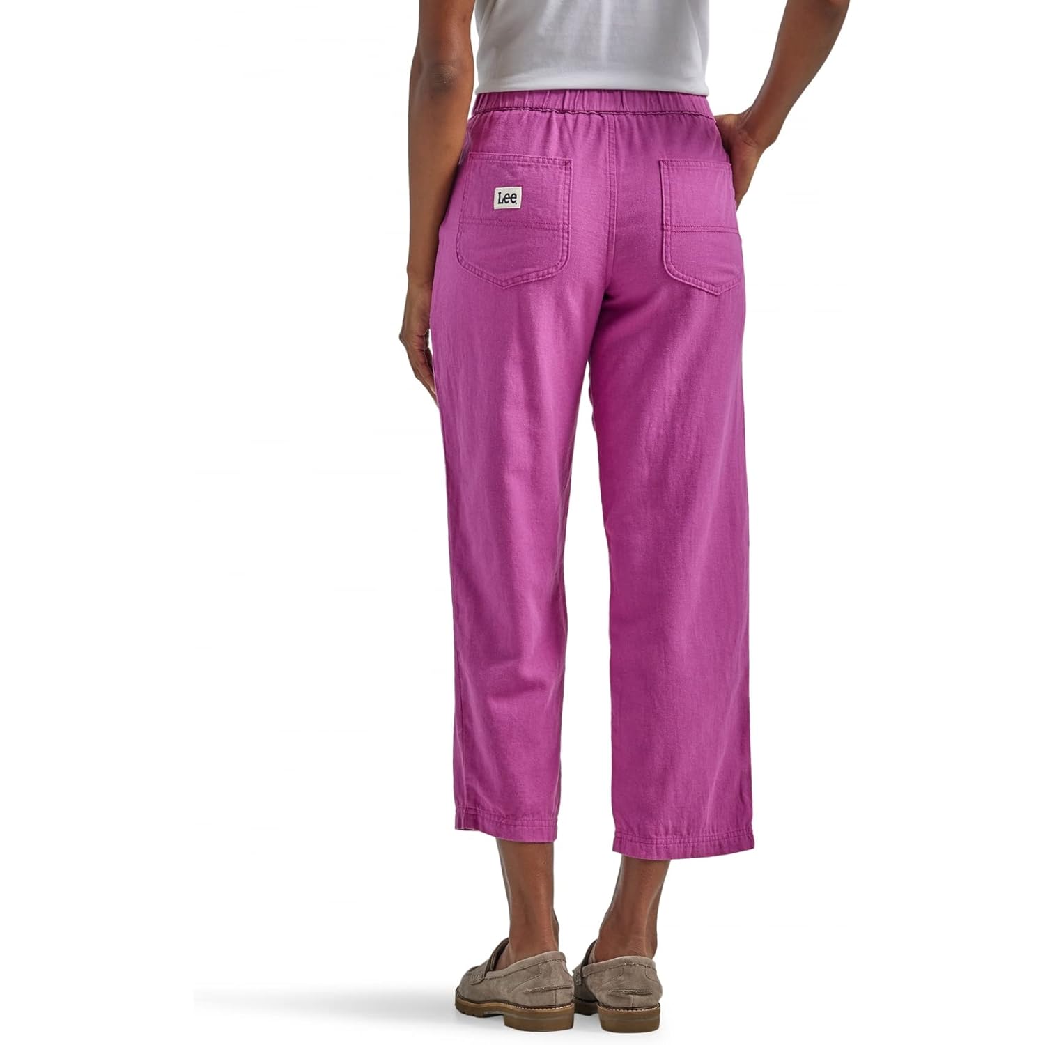 Women's Ultra Lux Mid-Rise Pull-on Crop Capri Pant