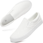 Women'S Slip On Shoes Canvas Sneakers Loafers Non Slip Shoes Low Top Casual Shoes