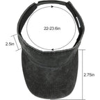 Sport Sun Visor Hats Cotton Ball Caps Empty Top Baseball Sun Cap for Men Women