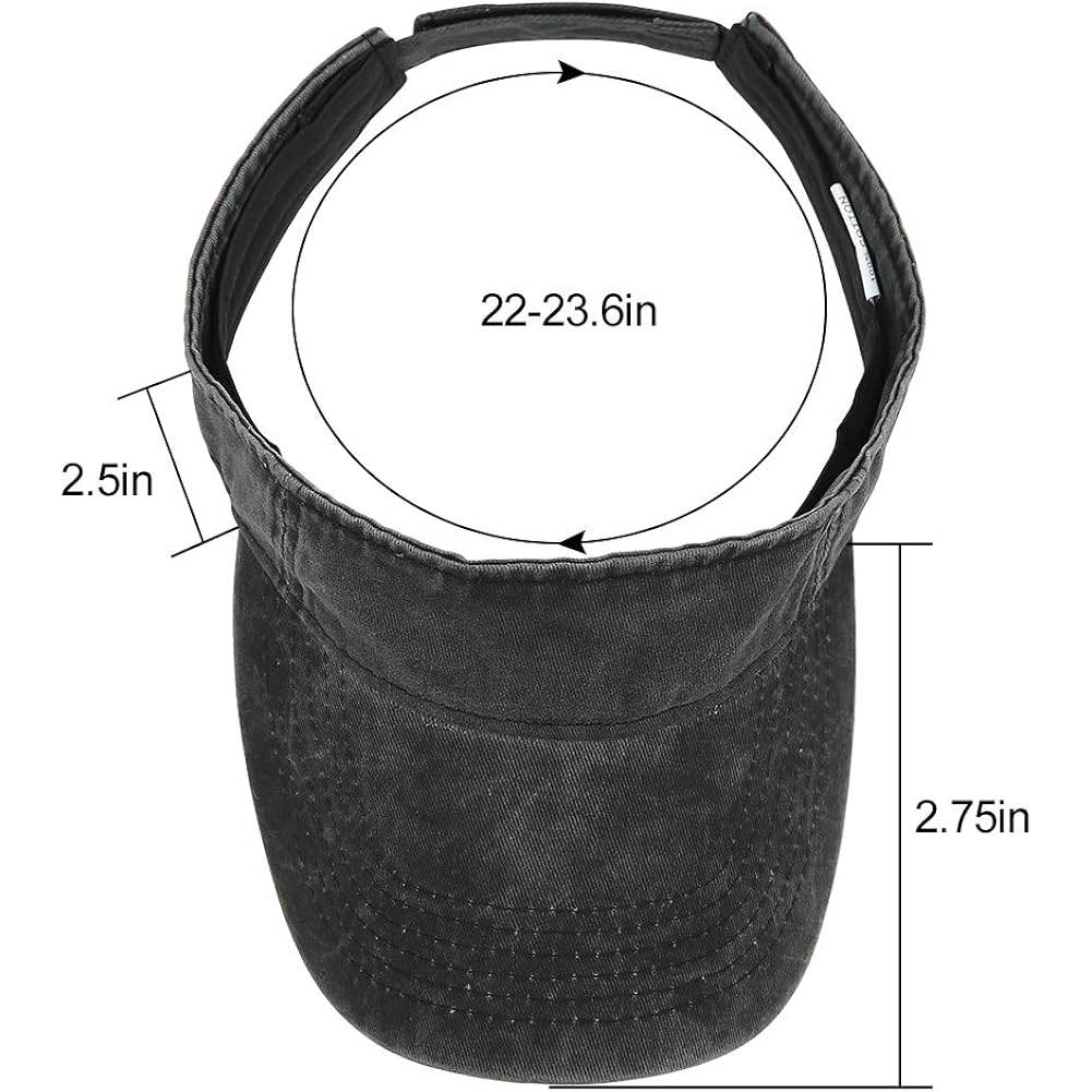 Sport Sun Visor Hats Cotton Ball Caps Empty Top Baseball Sun Cap for Men Women