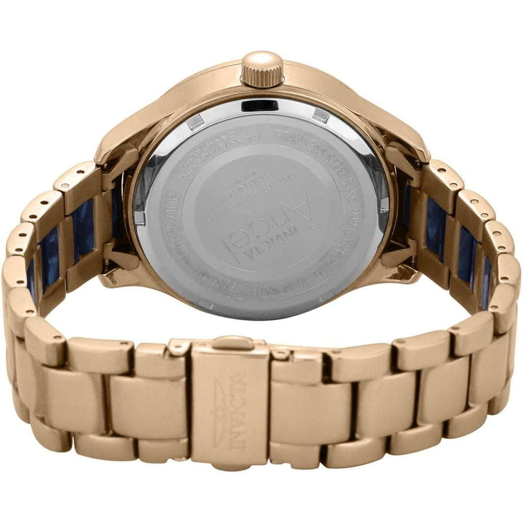 Invicta Women'S Angel Stainless Steel Quartz Watch With Stainless-Steel Strap, Two Tone, 20 (Model: 24702, 24662)