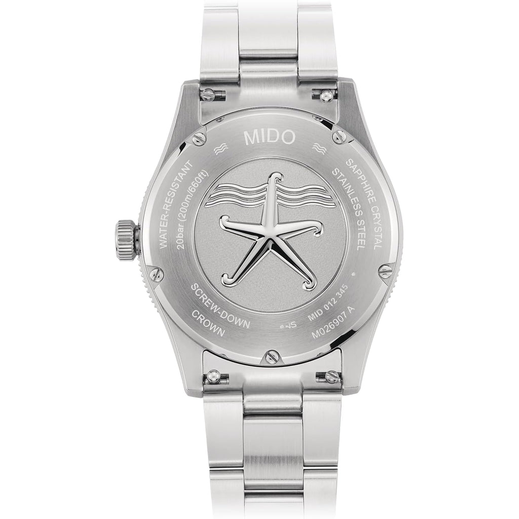 Mido Ocean Star 39 - Swiss Automatic Watch For Men & Women - 39Mm Stainless Steel Case