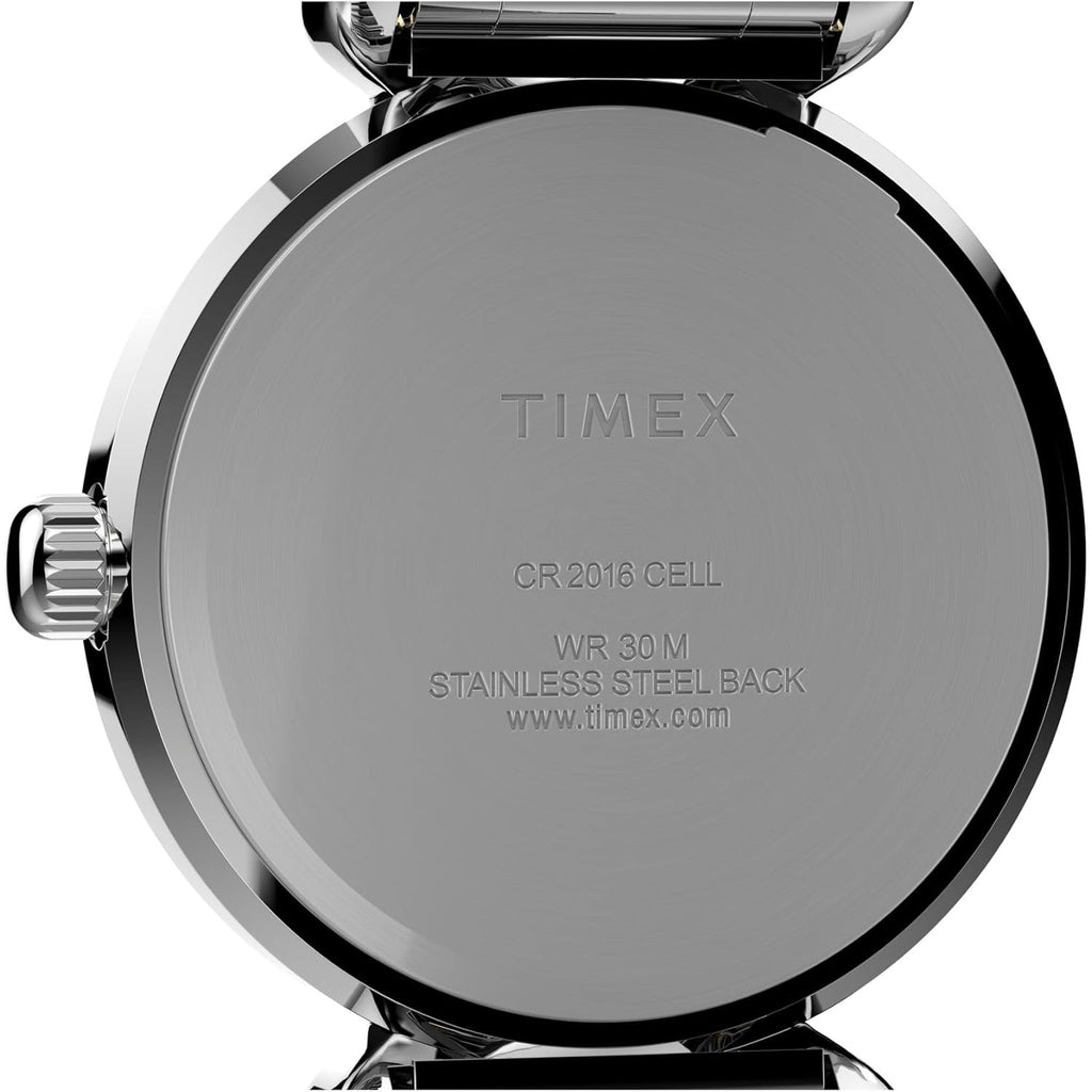 Timex Women's T21854 Pleasant Street Two-Tone Stainless Steel Expansion Band Watch