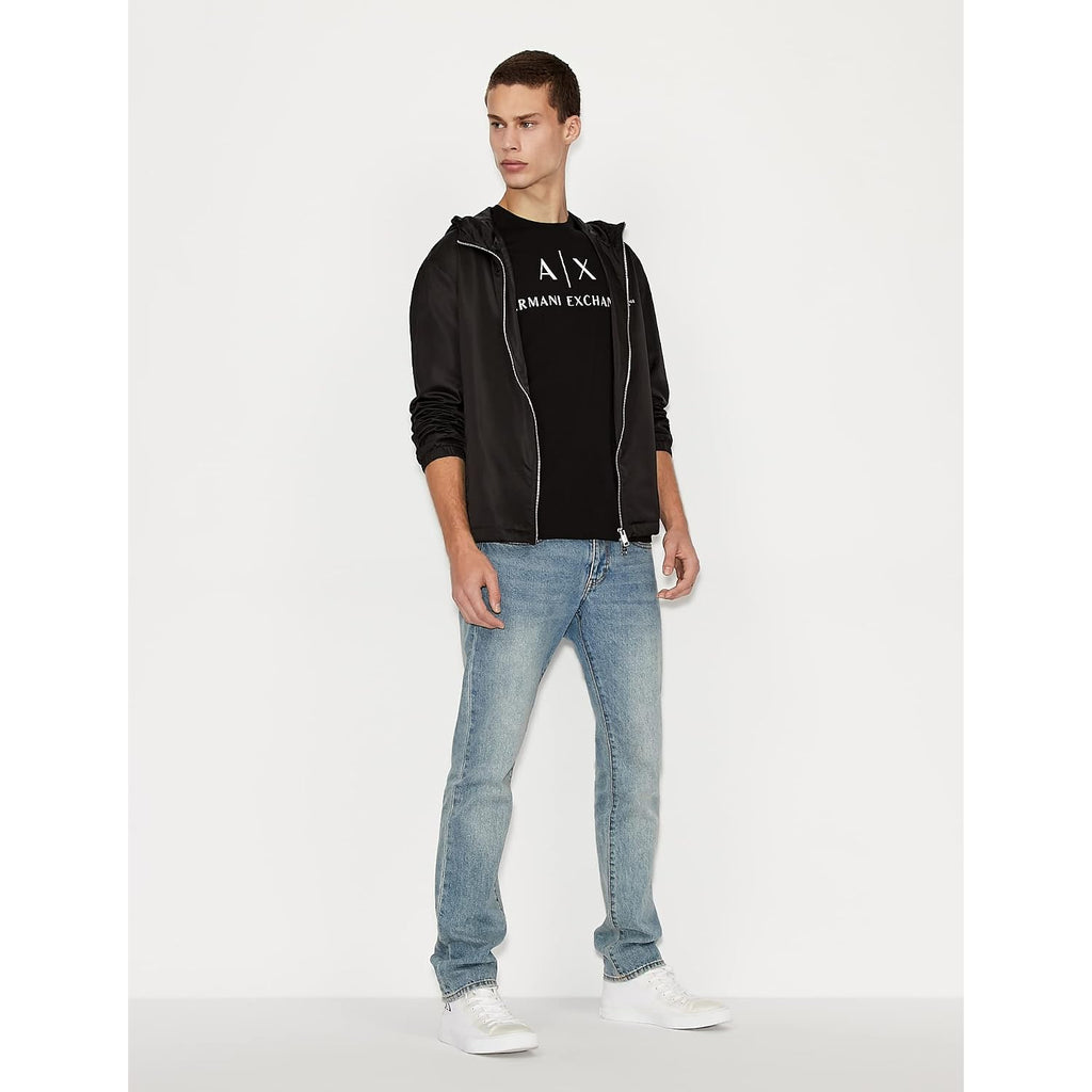 Ax Armani Exchange Men'S Crew Neck Logo Tee
