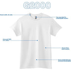 Gildan Adult Ultra Cotton T-Shirt, Style G2000, Multipack