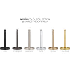 Ivilon Countertop Paper Towel Stand - Steady And Easy Tear - Fits All Paper Towel Rolls - Warm Gold