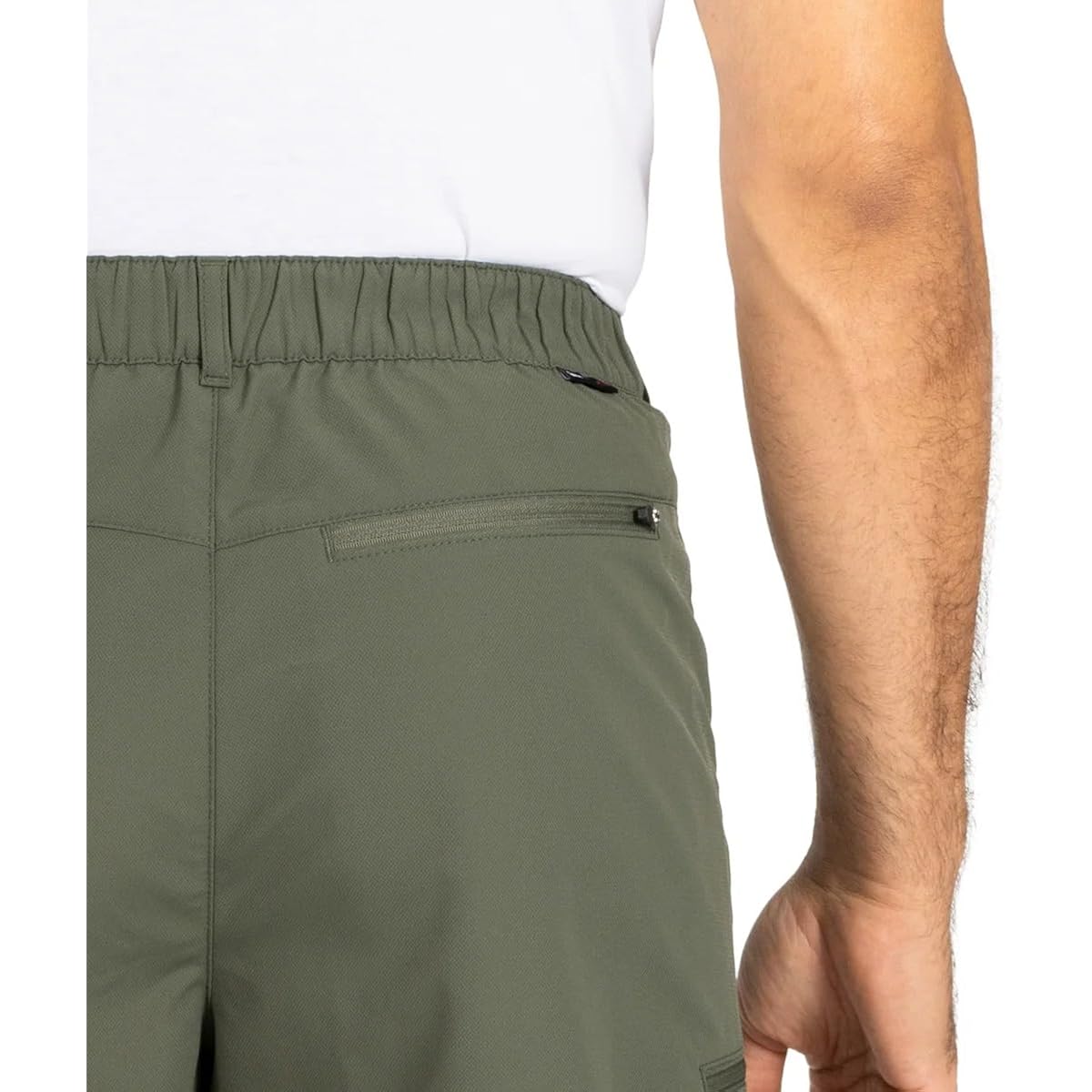 Gerry Men’S Elastic Waistband Upf 30+ Tech Short