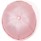 Mens Mesh Brimless Cap,Summer Skullcap Docker Beanie Hat Pink